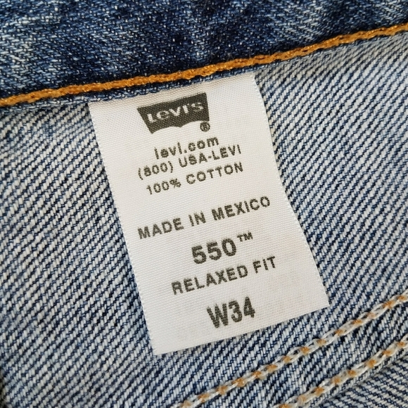 Levi's 550 Men's Denim Shorts - Picture 7 of 7